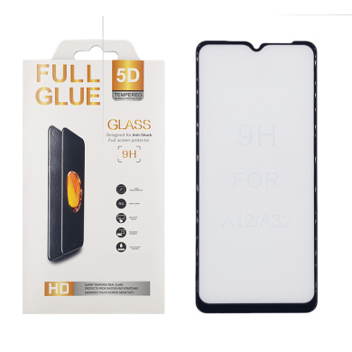 5D Full Glue 9H Glass Samsung H/Q Galaxy A32 5G Μαύρο