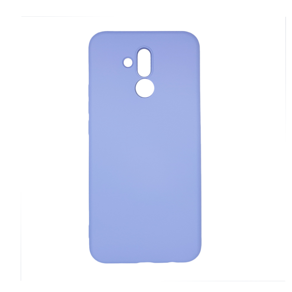 Soft Touch Silicone Huawei Mate 20 Lite Μαύρο