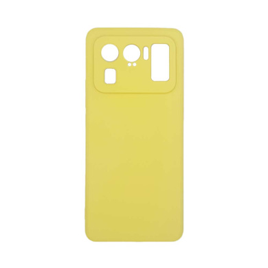 Θήκη Σιλικόνης My Colors Sonique Xiaomi Mi 11 Ultra Κίτρινο