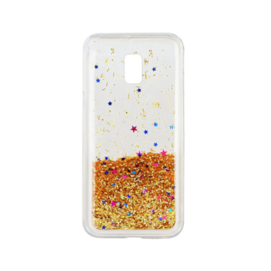 Liquid Glitter Samsung Galaxy J3 (2017) Χρυσό