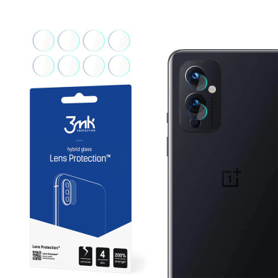 3MK FG Camera Lens Flexible Glass Film Prοtector 7H (4τμ) OnePlus 9