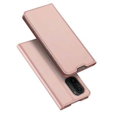 DUX DUCIS Skin Pro Book Xiaomi Poco F3/Mi 11i Ροζ Χρυσό