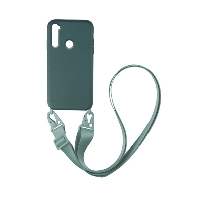 Θήκη Σιλικόνης με Strap CarryHang Sonique Xiaomi Redmi Note 8T Πράσινο Ανοιχτό