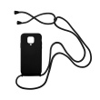 Θήκη Σιλικόνης με Κορδόνι CarryHang Sonique Xiaomi Redmi Note 9S/9 Pro Λιλά