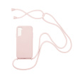 Θήκη Σιλικόνης με Κορδόνι CarryHang Sonique Samsung Galaxy S21 Plus Ροζ