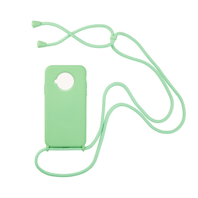 Θήκη Σιλικόνης με Κορδόνι CarryHang Sonique Xiaomi Mi 10T Lite Πράσινο Ανοιχτό