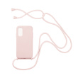 Θήκη Σιλικόνης με Κορδόνι CarryHang Sonique Xiaomi Redmi Note 10 5G / Poco M3 Pro 5G Μπορντώ