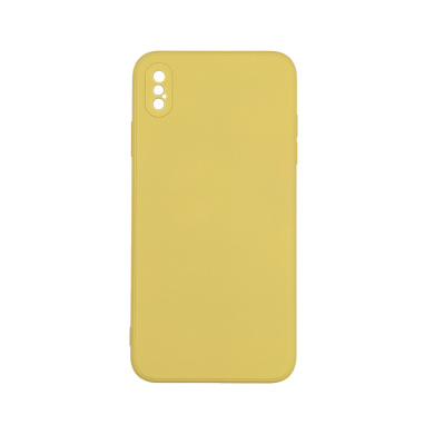 Θήκη Σιλικόνης My Colors Sonique Apple iPhone XS MAX Κίτρινο