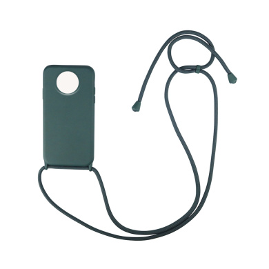 Θήκη Σιλικόνης με Κορδόνι CarryHang Sonique Xiaomi Redmi Note 9T Πράσινο Σκούρο
