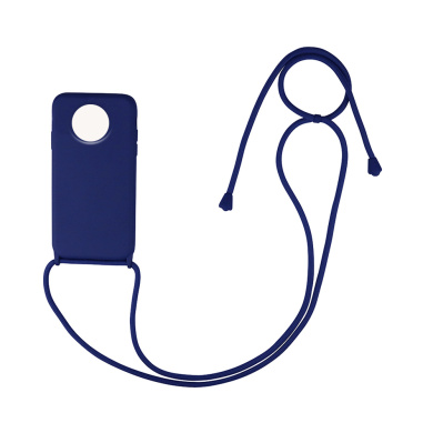 Θήκη Σιλικόνης με Κορδόνι CarryHang Sonique Xiaomi Redmi Note 9T Μπλε Σκούρο