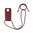 Θήκη Σιλικόνης με Κορδόνι CarryHang Sonique Xiaomi Redmi Note 9S/9 Pro Ροζ