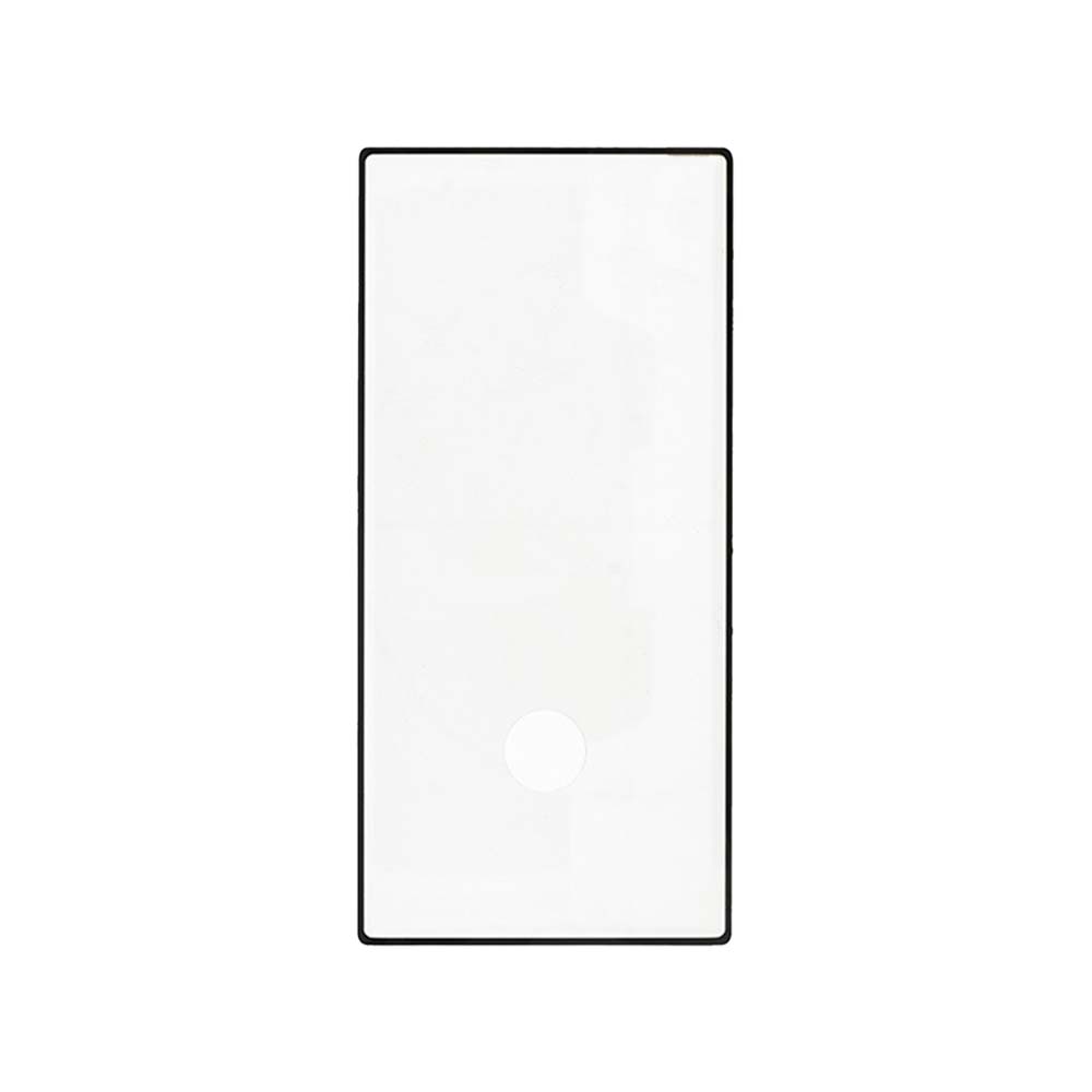 5D Full Glue 9H Glass Samsung H/Q with a hole for fingerprint Galaxy Note 10 Μαύρο