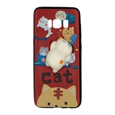Squishy 3D Samsung Galaxy S8 Plus Γάτες στην κόλαση