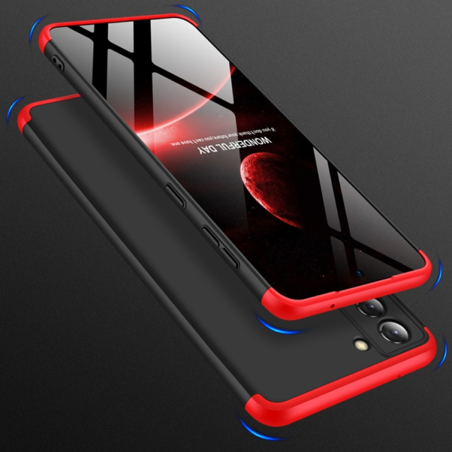 GKK 360 Full Body Protection Samsung Galaxy S21 FE Μαύρο/Κόκκινο