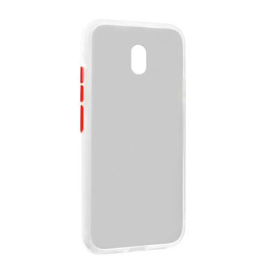 Θήκη Color Button Bumper Xiaomi Redmi 8A Διάφανο