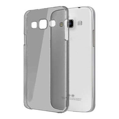 Ultra Slim 0,3mm Samsung Galaxy J3 (2016) Σκούρη Διαφάνεια