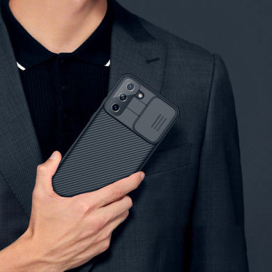 Θήκη Πλαστική Nillkin Camshield Pro Samsung Galaxy S21 Plus Μαύρο