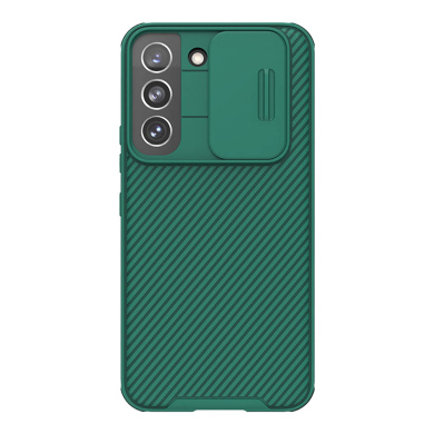 Θήκη Πλαστική Nillkin Camshield Pro Samsung Galaxy S22 Πράσινο Σκούρο