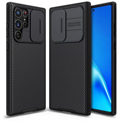 Θήκη Πλαστική Nillkin Camshield Pro Samsung Galaxy S22 Ultra Μαύρο