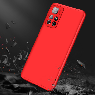 GKK 360 Full Body Protection Xiaomi Poco M4 Pro 5G / Redmi Note 11s 5g Κόκκινο