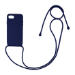Θήκη Σιλικόνης με Κορδόνι CarryHang Sonique Apple iPhone 6/6s Μπλε Σκούρο