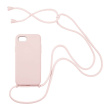 Θήκη Σιλικόνης με Κορδόνι CarryHang Sonique Apple iPhone 6/6s Ροζ