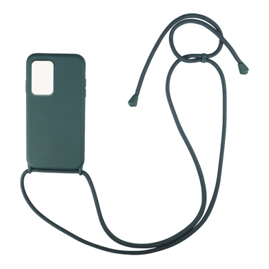 Θήκη Σιλικόνης με Κορδόνι CarryHang Sonique Xiaomi Redmi 10 / Redmi 10 2022 Πράσινο Σκούρο