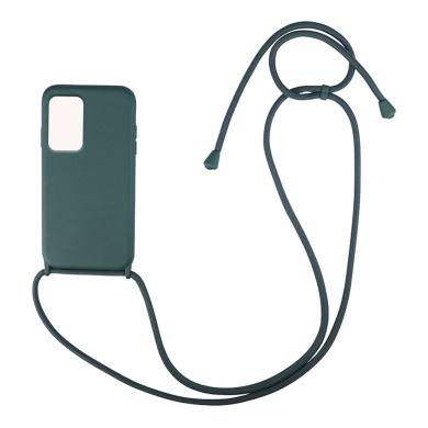 Θήκη Σιλικόνης με Κορδόνι CarryHang Sonique Xiaomi Poco M4 Pro 5G / Redmi Note 11s 5g Πράσινο Σκούρο