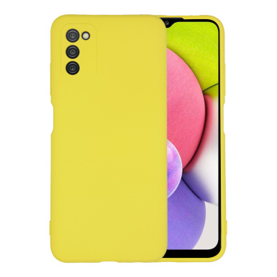 Θήκη Σιλικόνης My Colors Sonique Samsung Galaxy A03s Κίτρινο