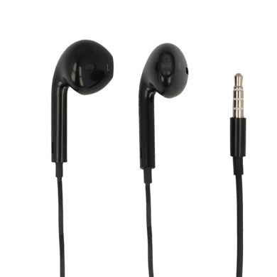 Ακουστικά με Μικρόφωνο Mega Bass 3.5mm jack Μαύρο
