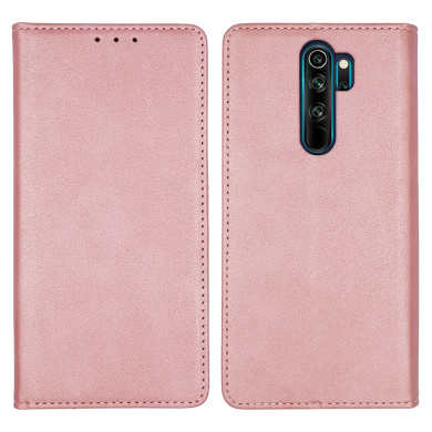 Θήκη Πορτοφόλι Vintage Magnet Wallet Sonique Xiaomi Redmi Note 8 Pro Ροζ Χρυσό