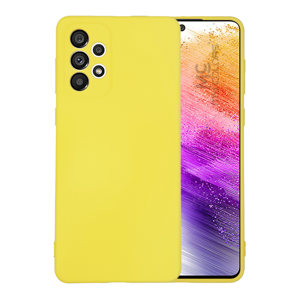Θήκη Σιλικόνης My Colors Sonique Samsung Galaxy A53 5G Κίτρινο