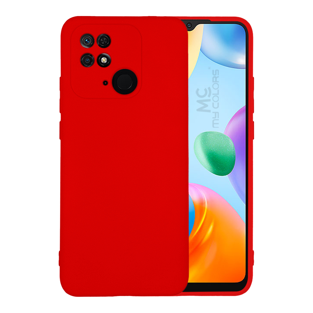 Θήκη Σιλικόνης με Strap CarryHang Sonique Xiaomi Redmi 10C Μπορντώ