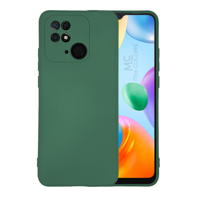Θήκη Σιλικόνης My Colors Sonique Xiaomi Redmi 10C Πράσινο Σκούρο