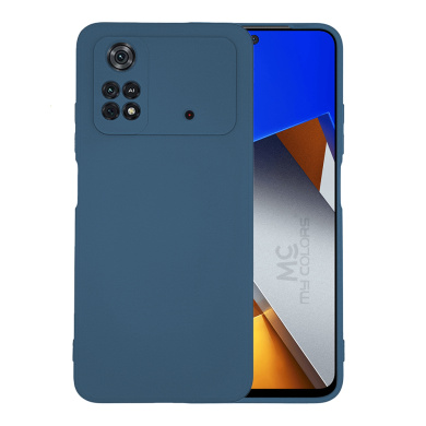 Θήκη Σιλικόνης My Colors Sonique Xiaomi Poco M4 Pro 4G Μπλε Σκούρο