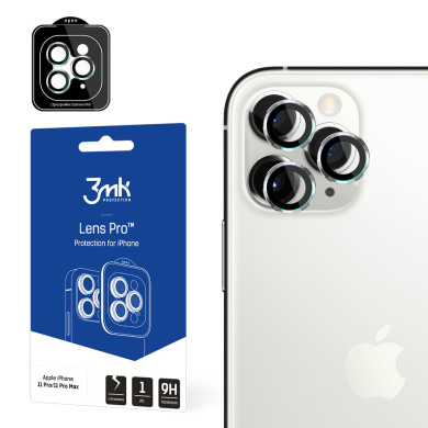 3MK Lens Protection Pro Προστασία Κάμερας Apple iPhone 11 Pro / iPhone 11 Pro Max Silver