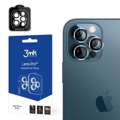 3MK Lens Protection Pro Προστασία Κάμερας Apple iPhone 12 Pro Silver