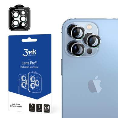 3MK Lens Protection Pro Προστασία Κάμερας Apple iPhone 13 Pro / iPhone 13 Pro Max Silver