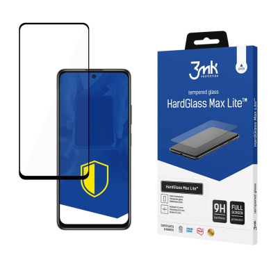 3MK HardGlass Max Lite Full Screen Xiaomi Poco M4 Pro 4G Μαύρο