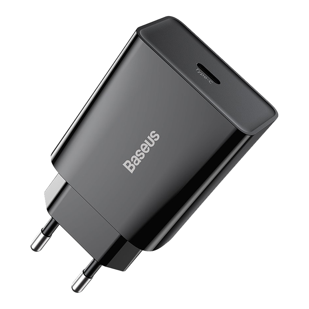 Φορτιστής Baseus Type C/2x USB PD Quick Charge,30W, 3A Μαύρο
