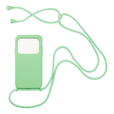 Θήκη Σιλικόνης με Κορδόνι CarryHang Sonique Xiaomi Poco M4 Pro 4G Πράσινο Ανοιχτό