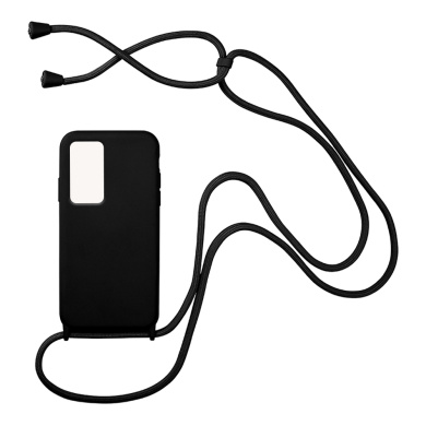 Θήκη Σιλικόνης με Κορδόνι CarryHang Sonique Xiaomi Xiaomi 12 / Xiaomi 12X 5G Μαύρο