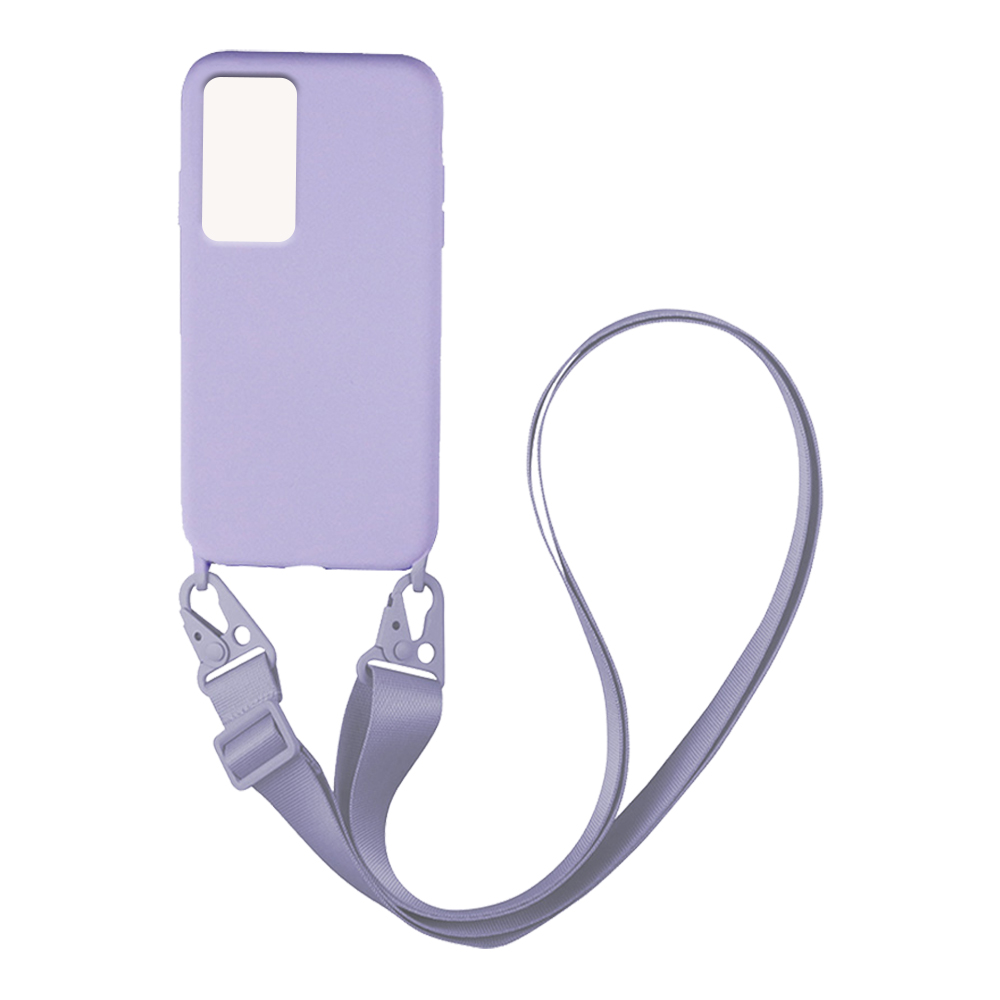 Θήκη Σιλικόνης με Strap CarryHang Sonique Xiaomi Poco F4 5G Ροζ
