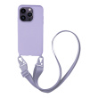 Θήκη Σιλικόνης με Strap CarryHang Sonique Apple iPhone 14 Pro Μπλε Σκούρο