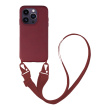 Θήκη Σιλικόνης με Strap CarryHang Sonique Apple iPhone 14 Pro Ροζ