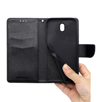 Θήκη Πορτοφόλι Sonique Trend Wallet Xiaomi Redmi 8A Μαύρο