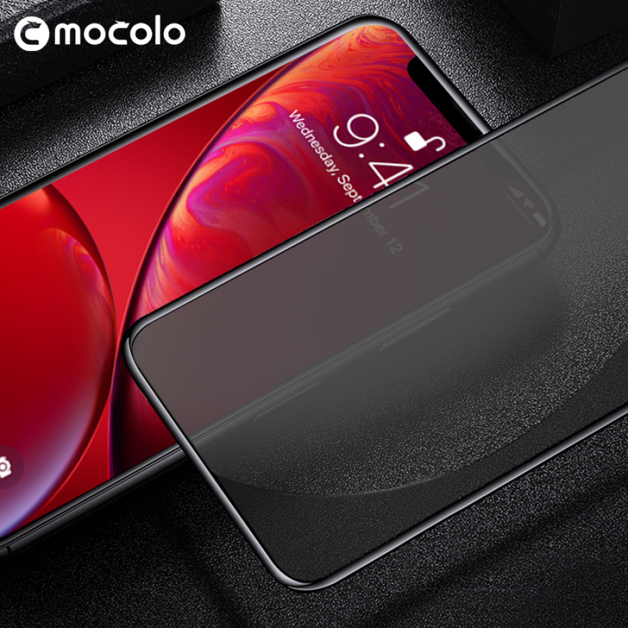 Mocolo Full Glue Privacy Tempered Glass Apple iPhone 11 / iPhone XR Μαύρο