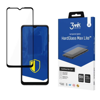 3MK HardGlass Max Lite Full Screen Samsung Galaxy A13 4G Μαύρο