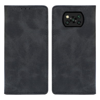 Θήκη Πορτοφόλι Vintage Magnet Wallet Sonique Xiaomi Poco X3 NFC / Poco X3 Pro Μαύρο