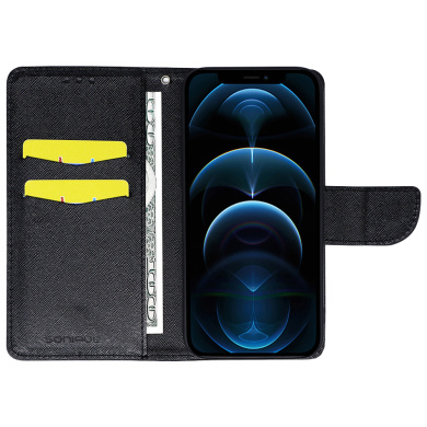 Θήκη Πορτοφόλι Sonique Trend Wallet OnePlus Nord 2 5G Μαύρο